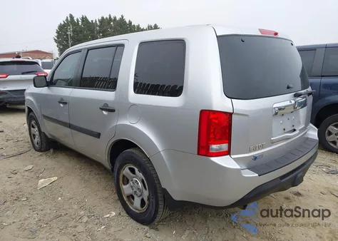 2014 Honda Pilot Lx from USA, damaged, VIN 5FNYF3H27EB002054